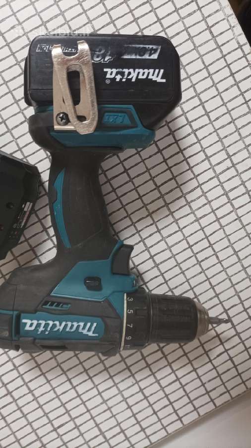 Makita suktukas Ddf 487, baterija, pakrovėjas - nuotraukos Nr. 16