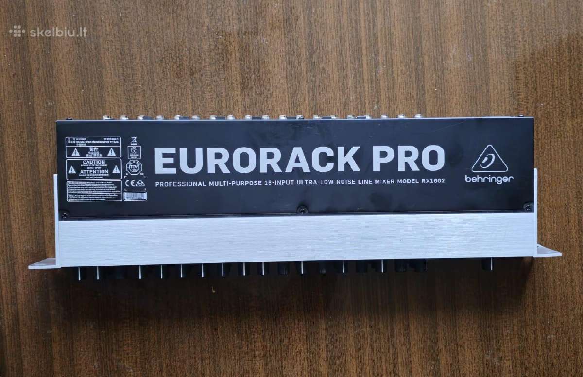 Behringer Rx1602 - maišytuvas - nuotraukos Nr. 3