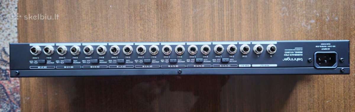 Behringer Rx1602 - maišytuvas - nuotraukos Nr. 2
