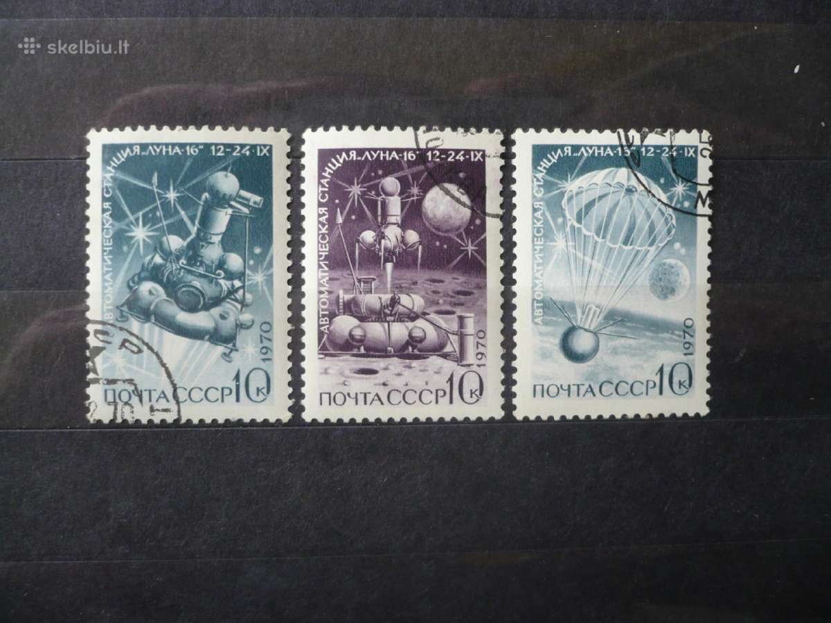 1970 sovietų automatinė stotis "luna-16"