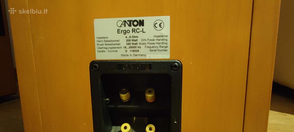 Canton Ergo RC- L aukšto lygio kolonėlės - nuotraukos Nr. 18