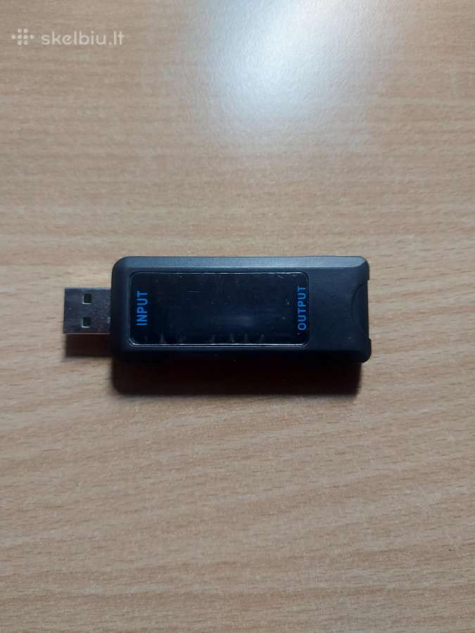 Usb testeris, matuoklis