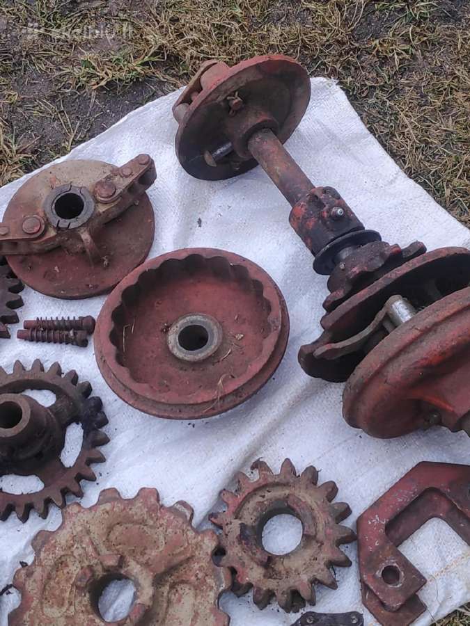 Rusiškos grūdų sėjamosios Sz-3,6 dalys - nuotraukos Nr. 5