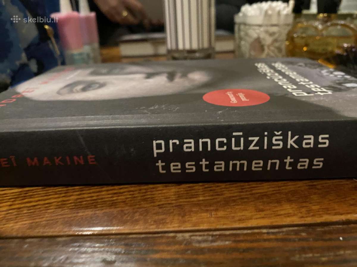 Knyga A. Makine Prancūziškas testamentas - nuotraukos Nr. 2