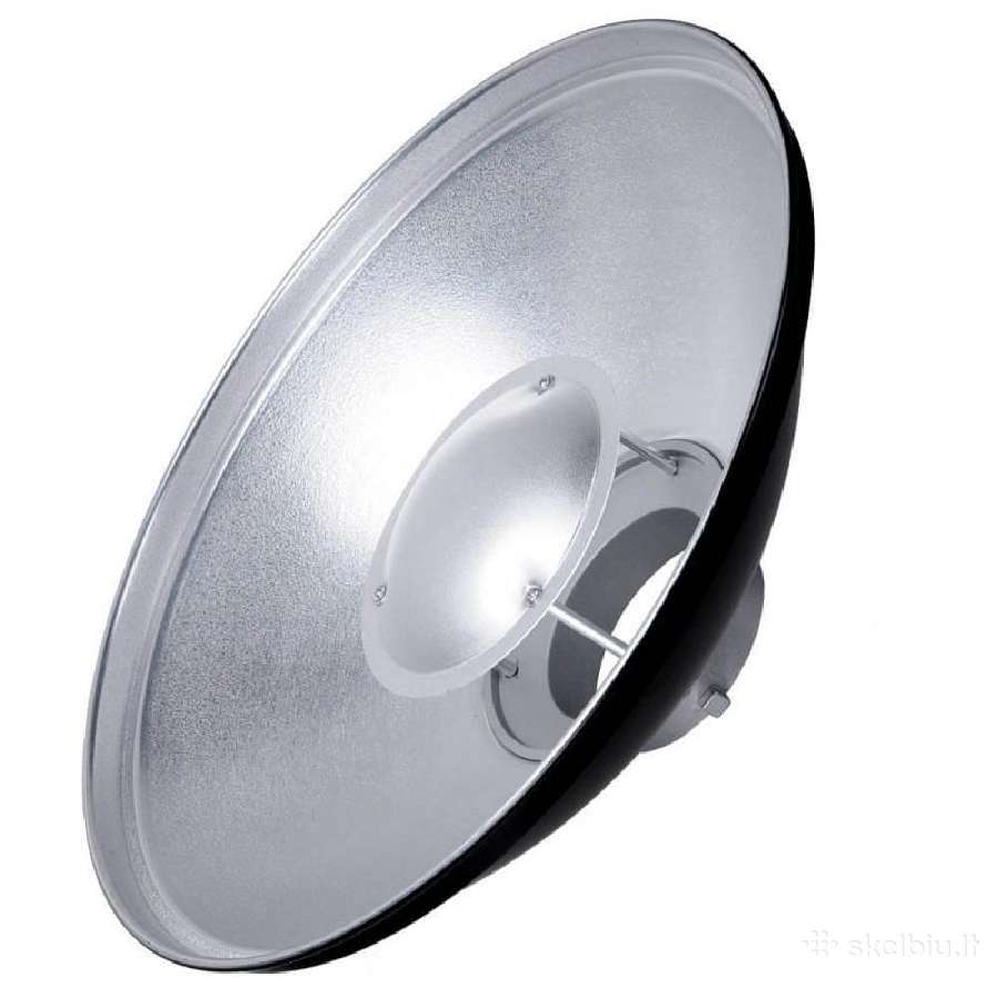 Godox beauty Dish 550mm Silver / sidabrinis
