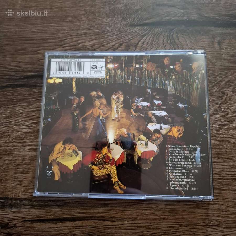 Die Toten Hosen - rock CD albumų kolekcija - nuotraukos Nr. 24