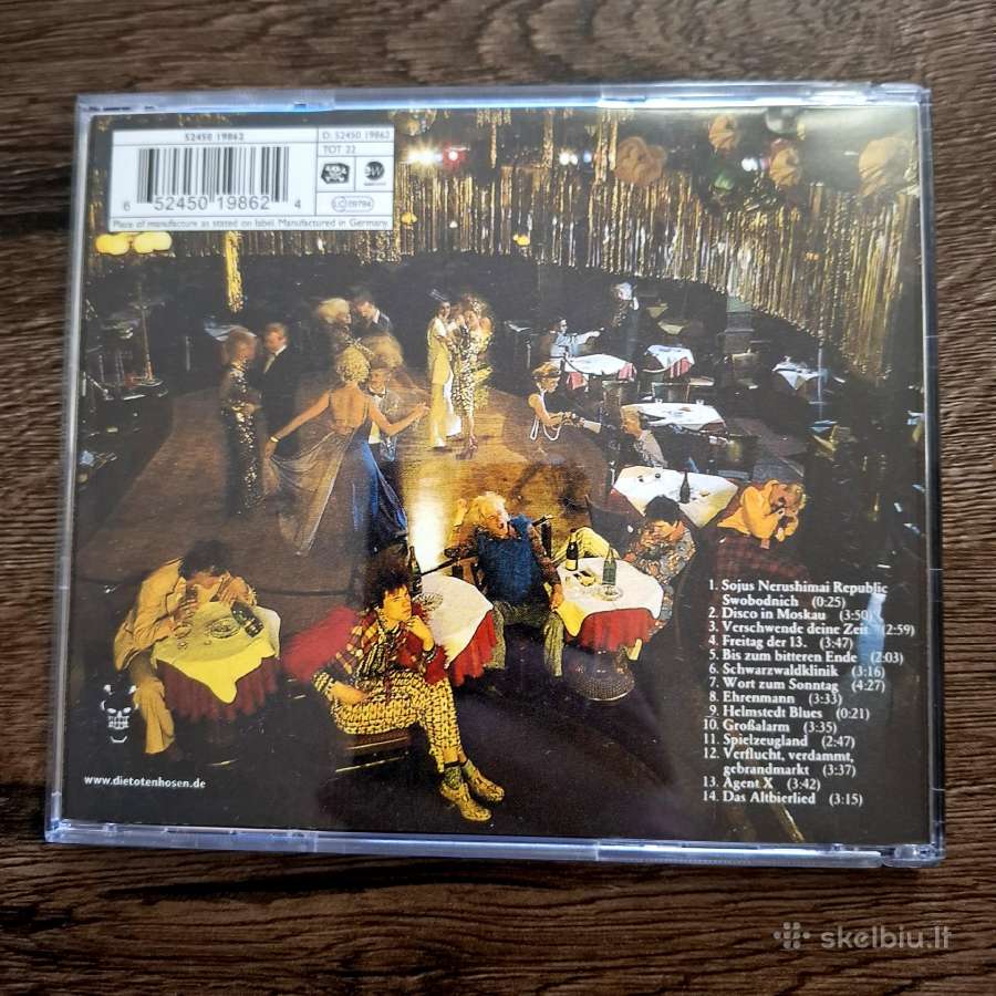 Die Toten Hosen - rock CD albumų kolekcija - nuotraukos Nr. 30