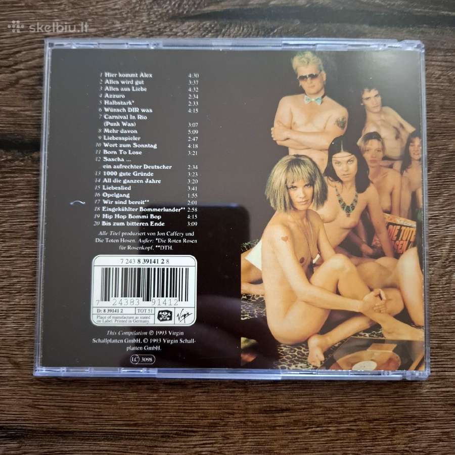 Die Toten Hosen - rock CD albumų kolekcija - nuotraukos Nr. 36