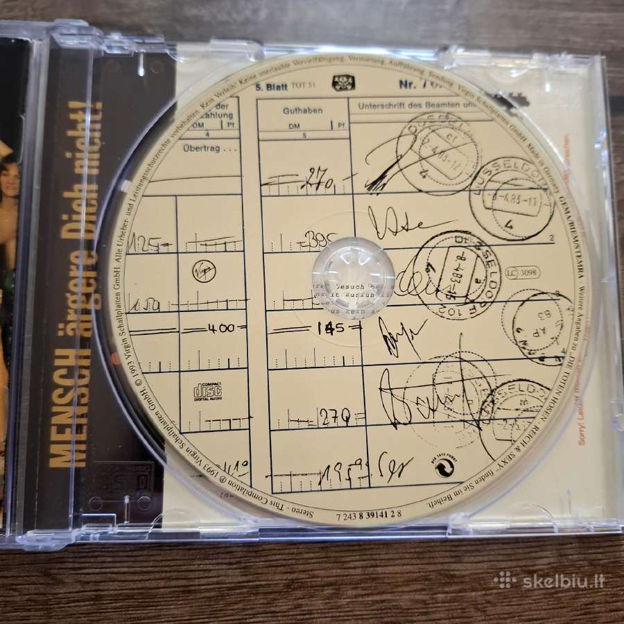 Die Toten Hosen - rock CD albumų kolekcija - nuotraukos Nr. 37