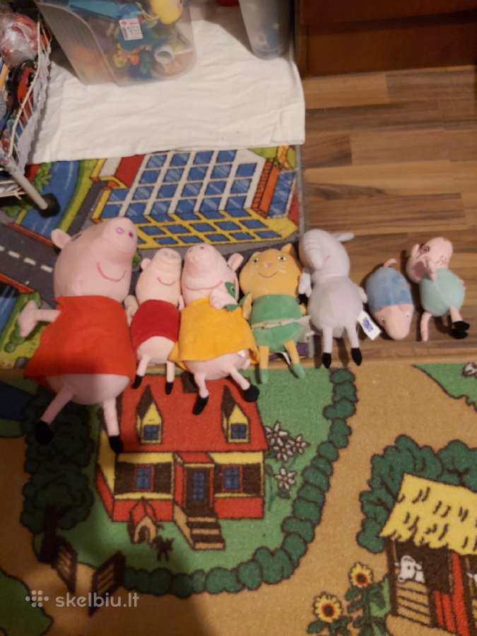 Naudotos Pepa pig