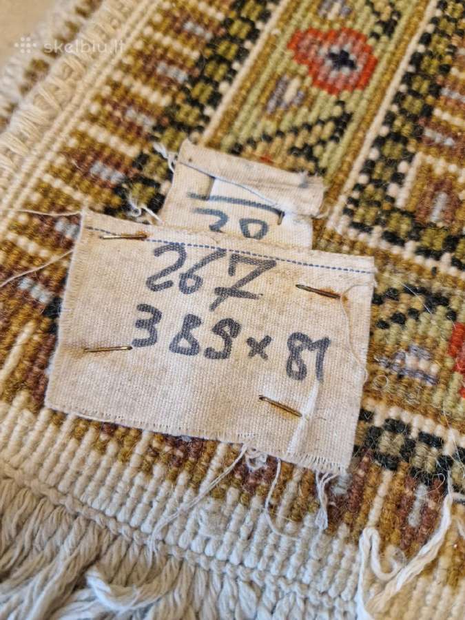 Vintažinis rytietiškas vilnos kilimas - nuotraukos Nr. 27