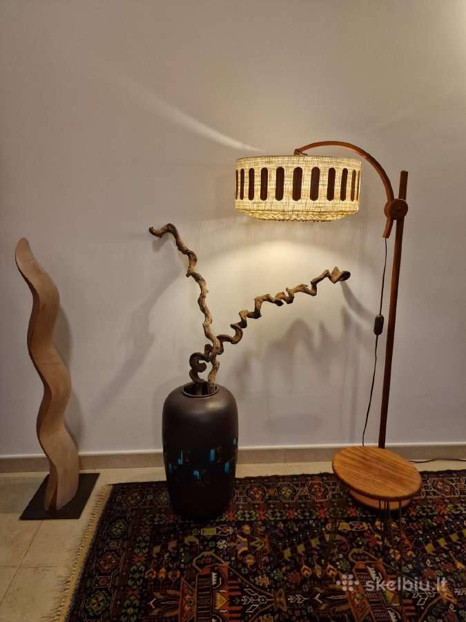 Vintažinė mid century keramikinė interjerinė vaza - nuotraukos Nr. 19