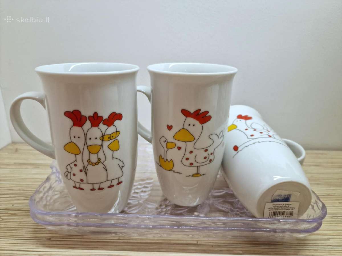 Nauji Ritzehoff & Breker porceliano puodeliai