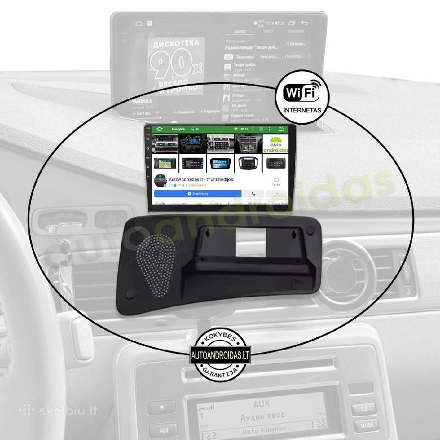 Volvo S80 V70 XC70 2006-11 Android multimedia GPS - nuotraukos Nr. 3