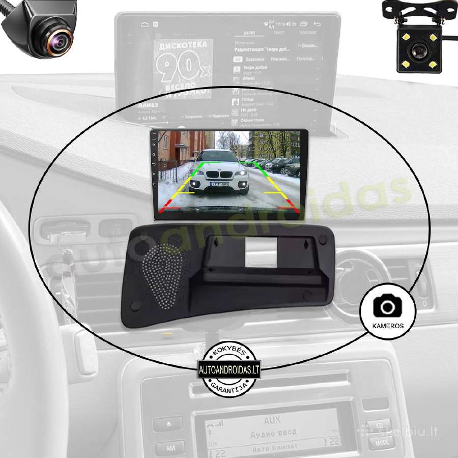 Volvo S80 V70 XC70 2006-11 Android multimedia GPS - nuotraukos Nr. 7