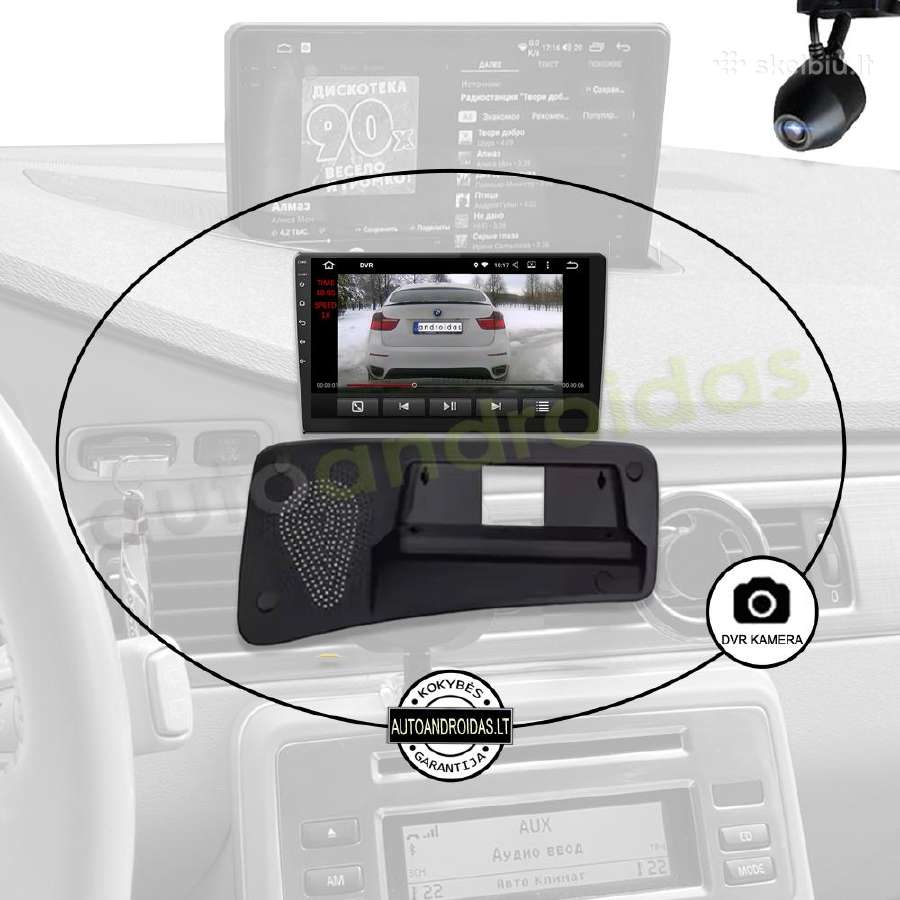 Volvo S80 V70 XC70 2006-11 Android multimedia GPS - nuotraukos Nr. 8