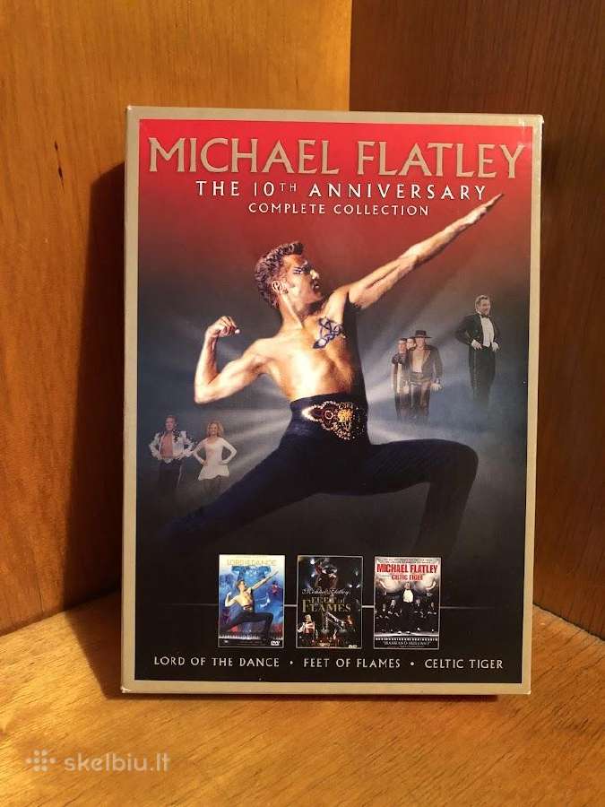 Michael Flatley 3 Dvd rinkinys