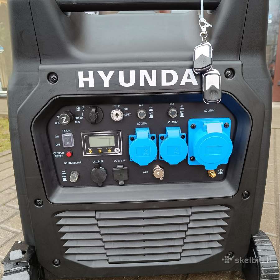 Hyundai Inventoriniai generatoriai - nuotraukos Nr. 8