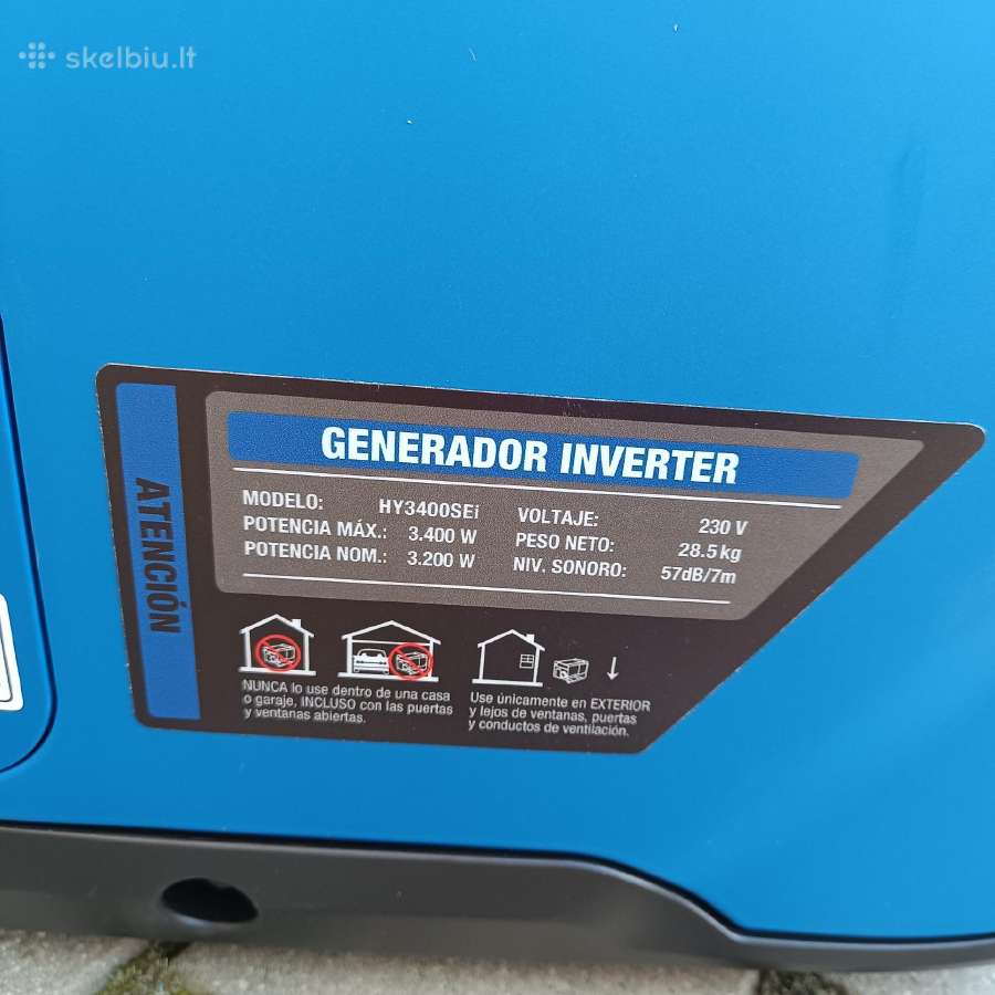 Hyundai Inventoriniai generatoriai - nuotraukos Nr. 13
