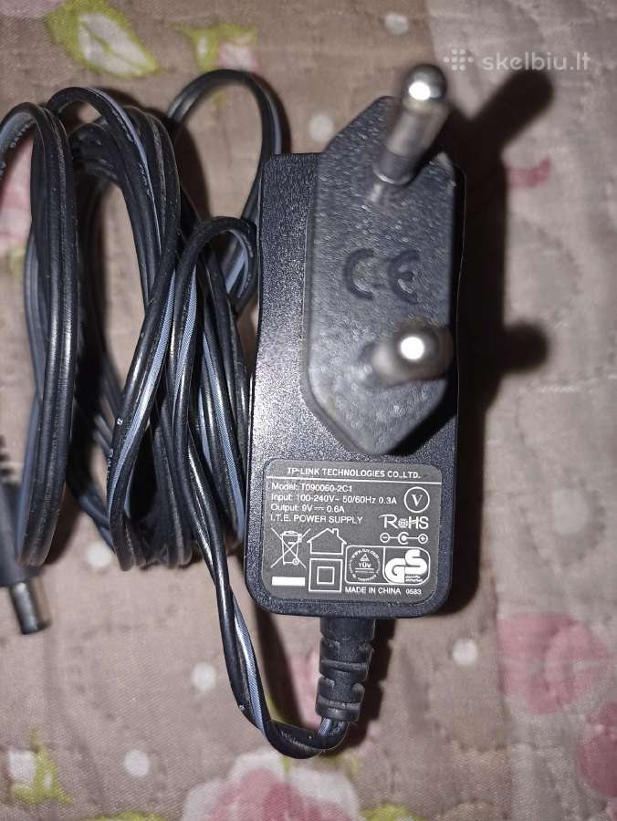 Adapteris Tp-link 9v-0,6a