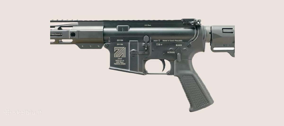 Graižtvinis šautuvas Perun Arms Perun 15 .223 Rem - nuotraukos Nr. 2