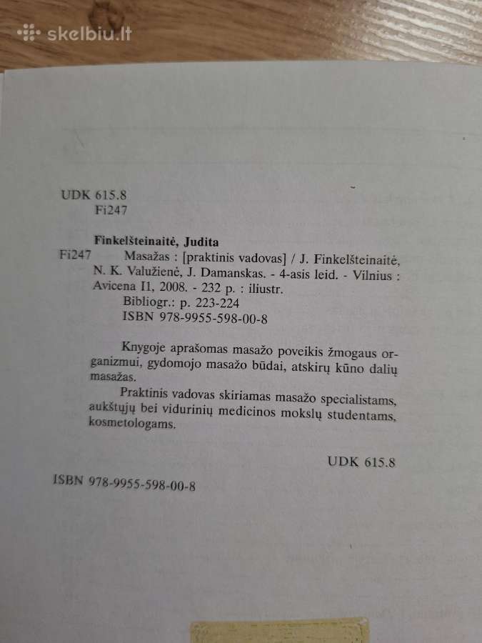 Masažas. 1998m. - nuotraukos Nr. 4