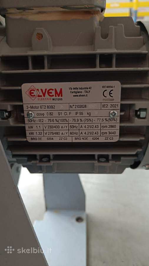 Elektros variklis su turbina - nuotraukos Nr. 2