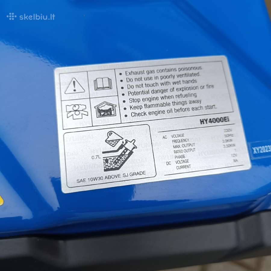 Hyundai generatoriai - nuotraukos Nr. 9