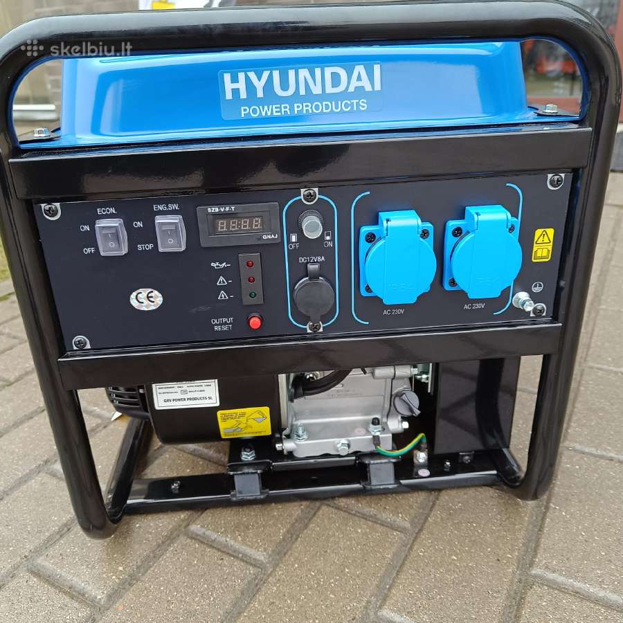 Hyundai Inventoriniai generatoriai - nuotraukos Nr. 18