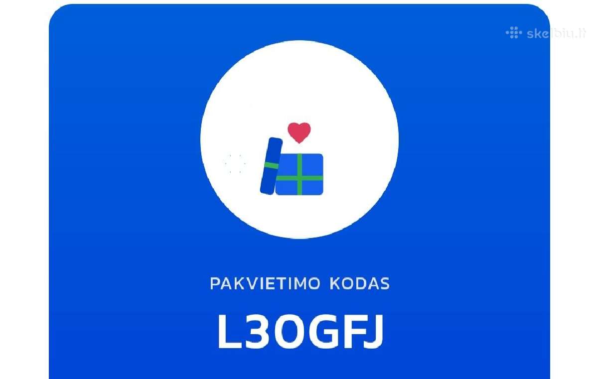 Spark -5€ dovana