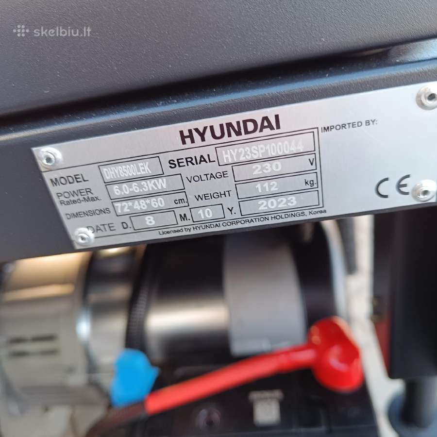 Hyundai generatoriai - nuotraukos Nr. 28