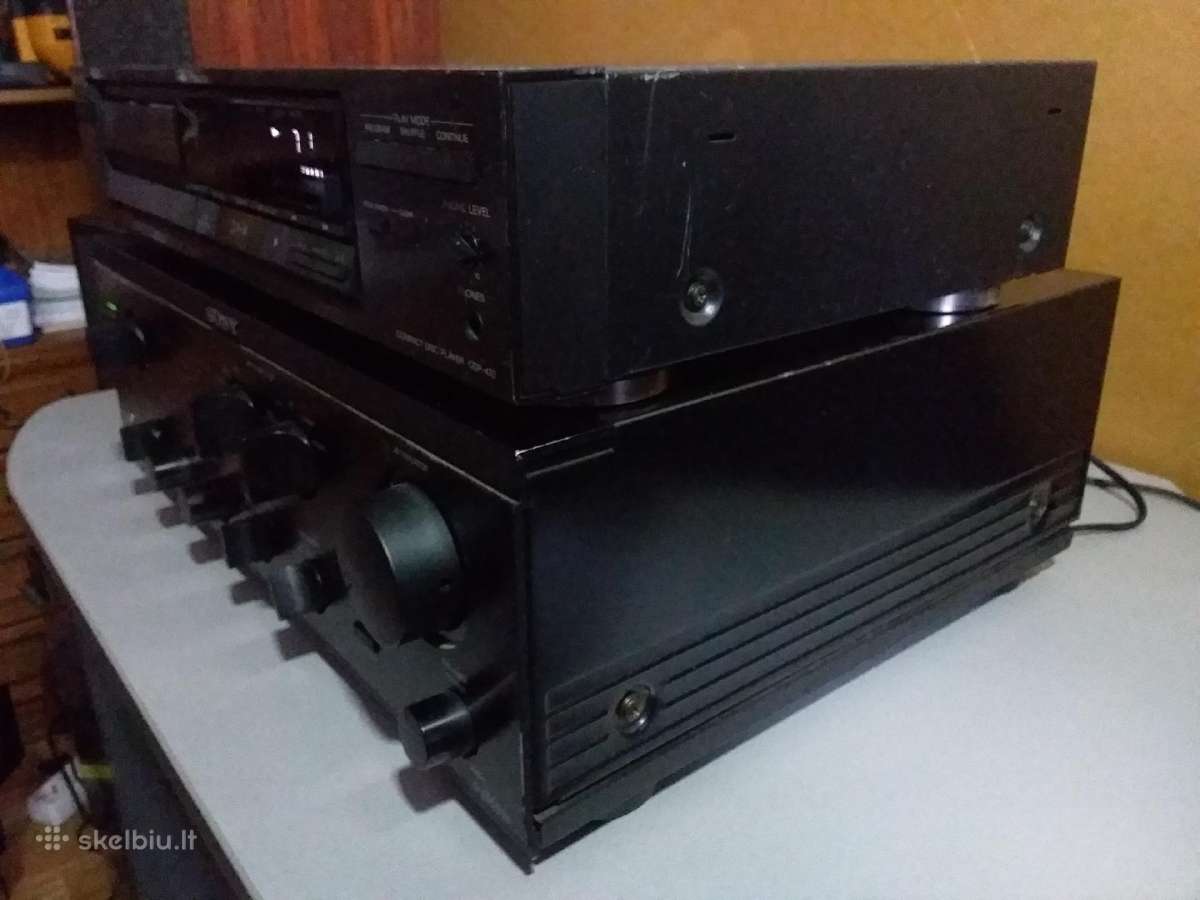 Sony Ta-f500 Es + Cdp-470 - nuotraukos Nr. 4