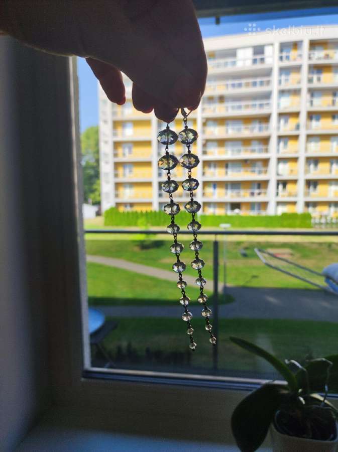 Rankų darbo ilgi kabantys auskarai - nuotraukos Nr. 11