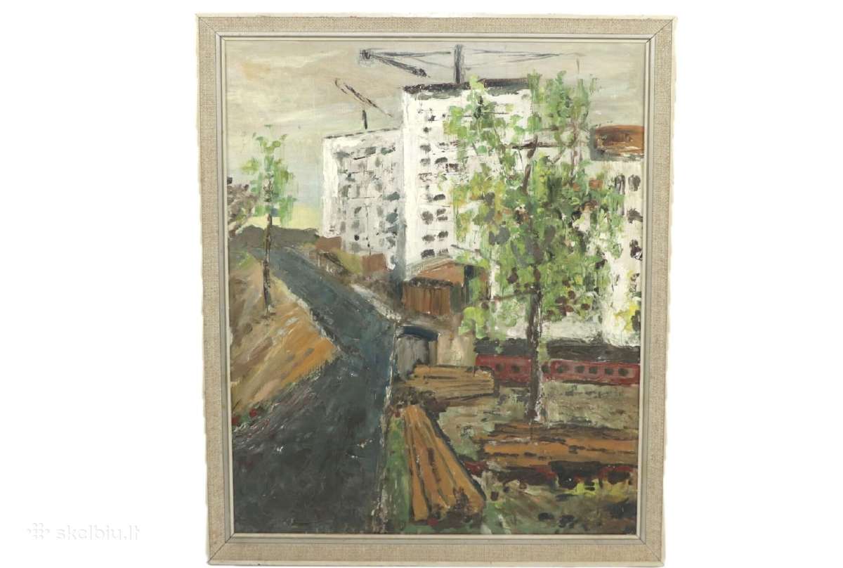 Kartonas aliejiniai dažai Kaina 45 eurai
