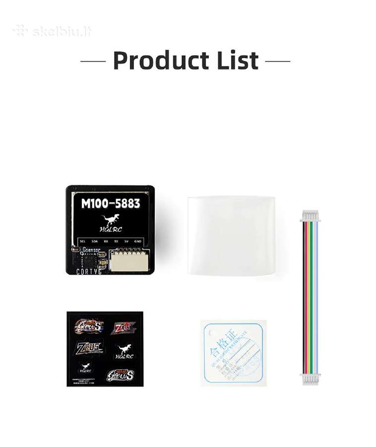 GPS moduliai Hglrc M100 mini / M100 / M100 Pro - nuotraukos Nr. 8
