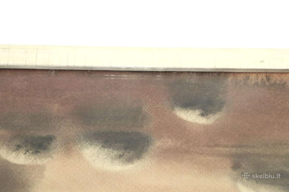 Popierius vandeniniai dažai, 1973 metu, 62x72 см - nuotraukos Nr. 5