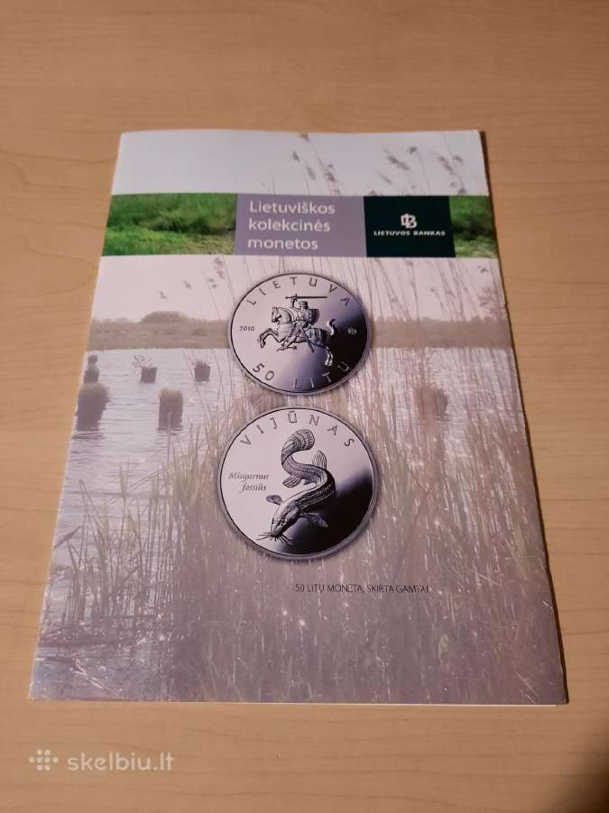 Lietuvos proginių monetų lankstinukai - Lb