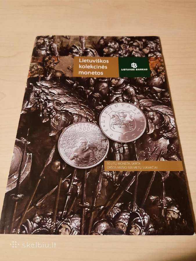 Lietuvos proginių monetų lankstinukai - Lb - nuotraukos Nr. 7