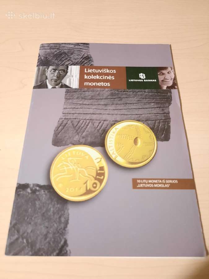 Lietuvos proginių monetų lankstinukai - Lb - nuotraukos Nr. 8