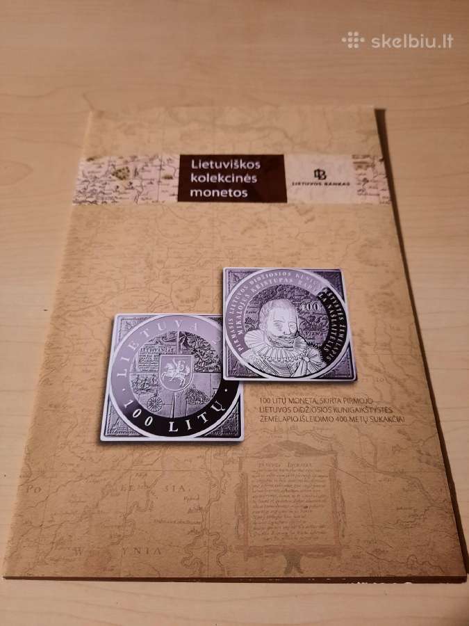 Lietuvos proginių monetų lankstinukai - Lb - nuotraukos Nr. 10