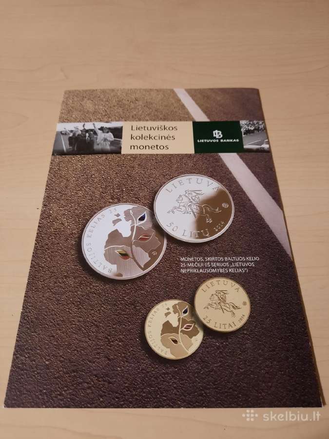 Lietuvos proginių monetų lankstinukai - Lb - nuotraukos Nr. 11