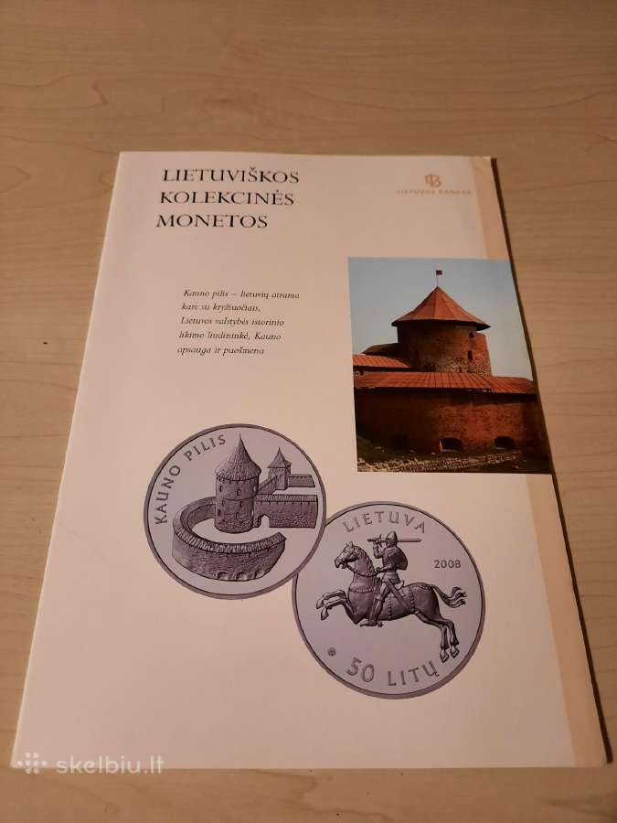 Lietuvos proginių monetų lankstinukai - Lb - nuotraukos Nr. 16