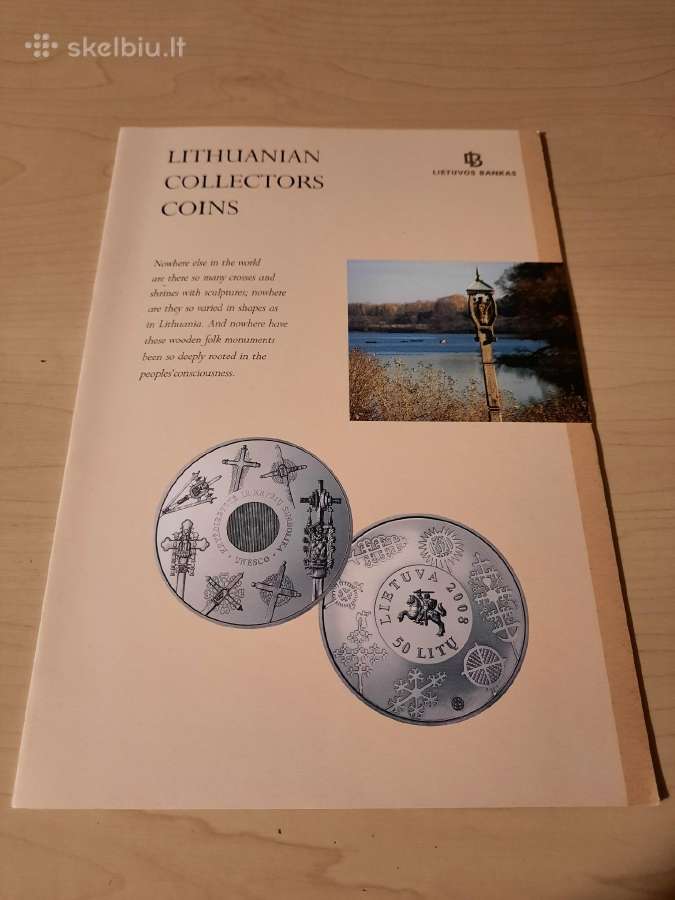 Lietuvos proginių monetų lankstinukai - Lb - nuotraukos Nr. 17