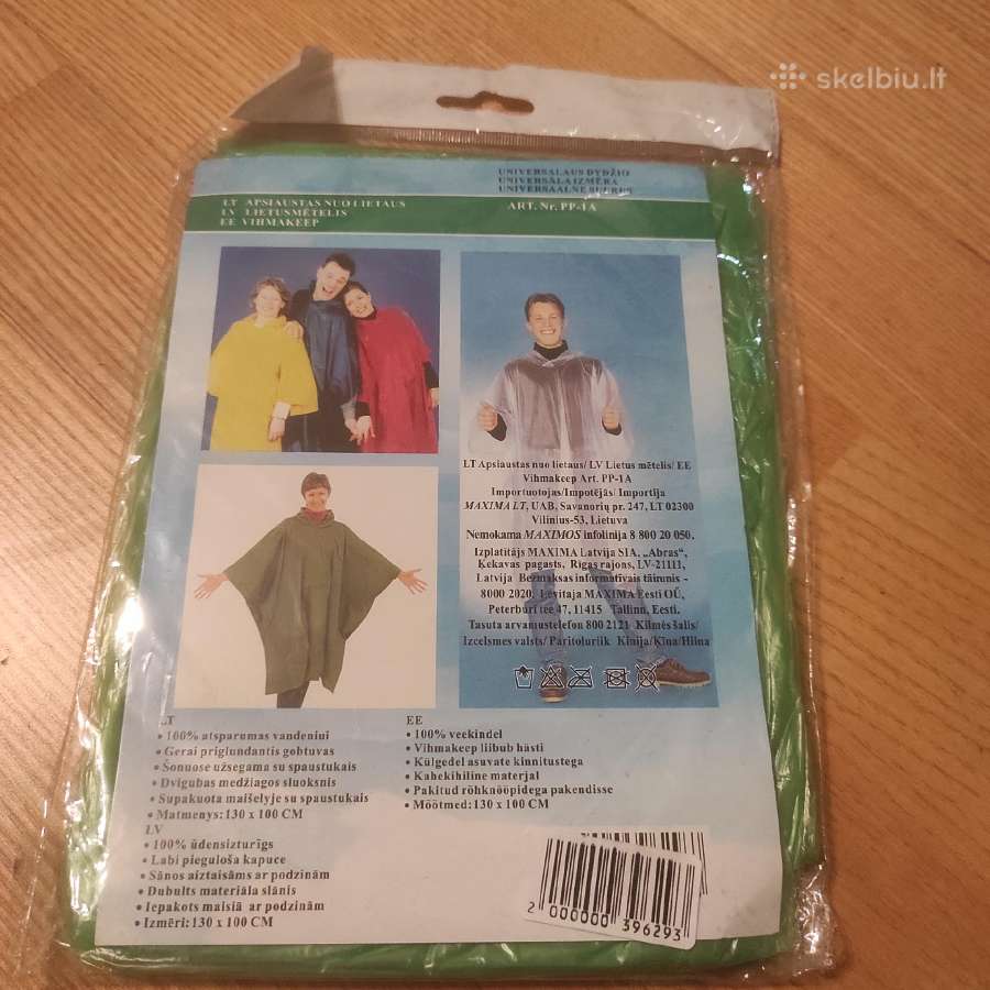 Apsiaustas nuo lietaus