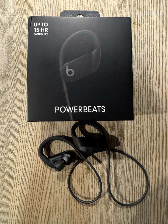 Beats Powerbeats Ausines Juodos - nuotraukos Nr. 6