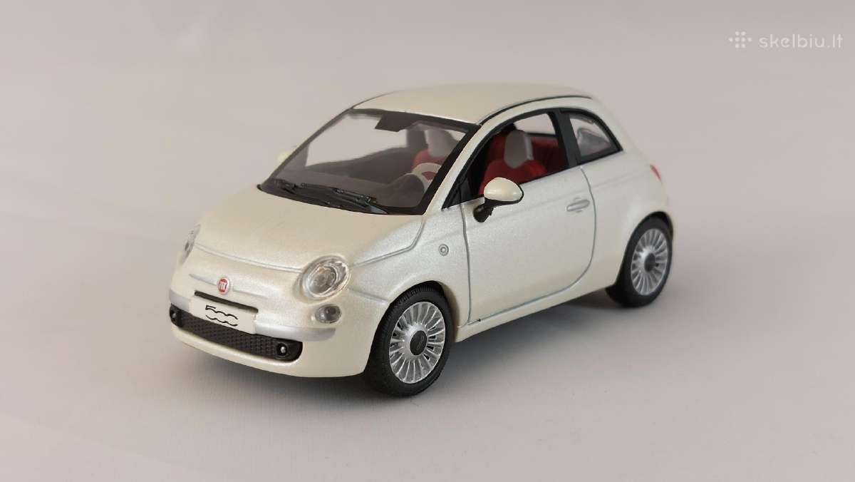 1/43 modeliukai Fiat 500 Mk1 2007