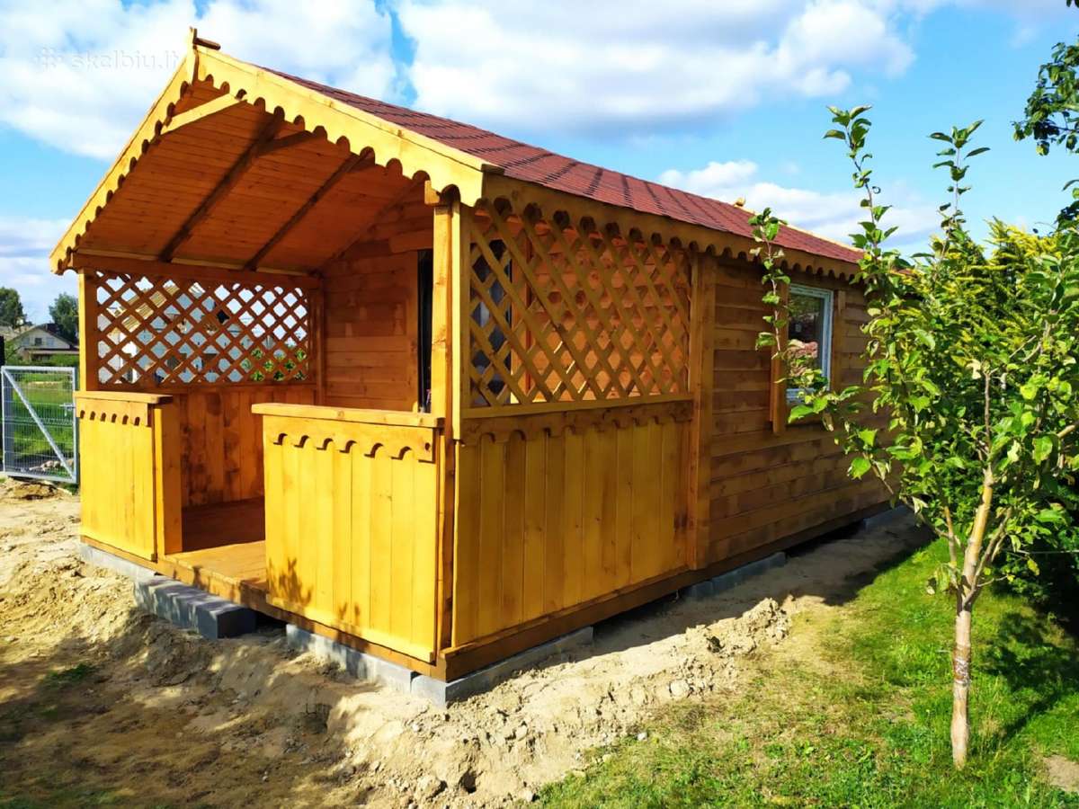 Pavėsinės Ir Kiti Medienos Gaminiai - nuotraukos Nr. 17