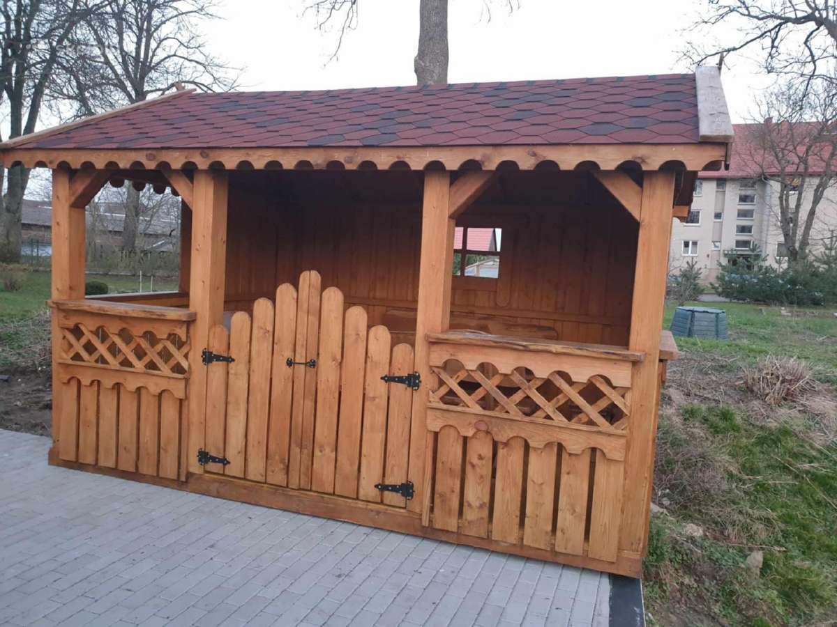 Pavėsinės Ir Kiti Medienos Gaminiai - nuotraukos Nr. 7