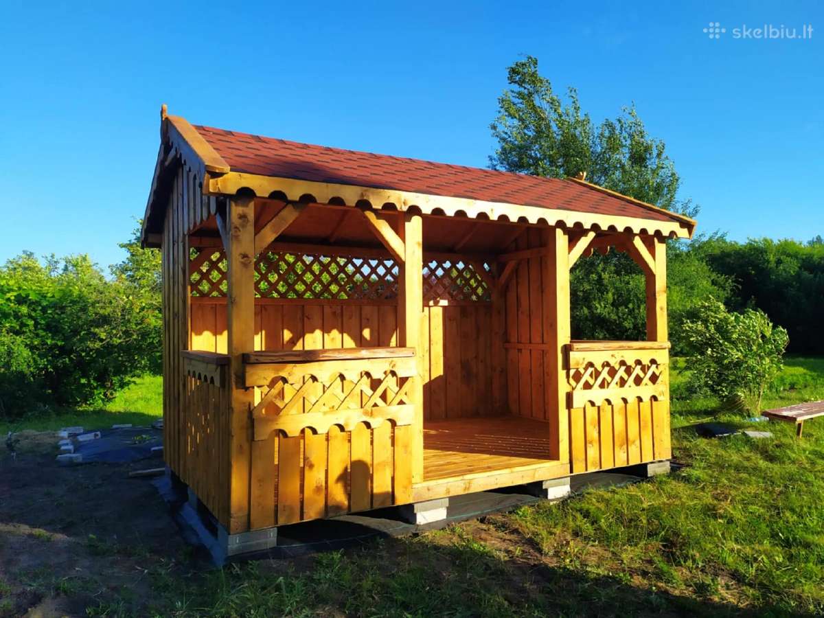 Pavėsinės Ir Kiti Medienos Gaminiai - nuotraukos Nr. 9
