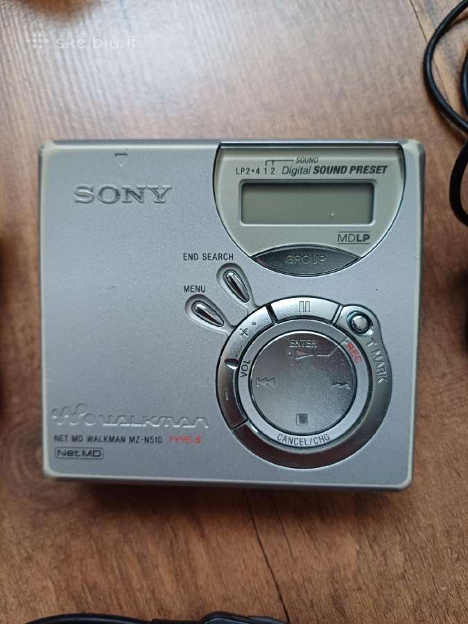 Sony minidisc grotuvas - nuotraukos Nr. 2
